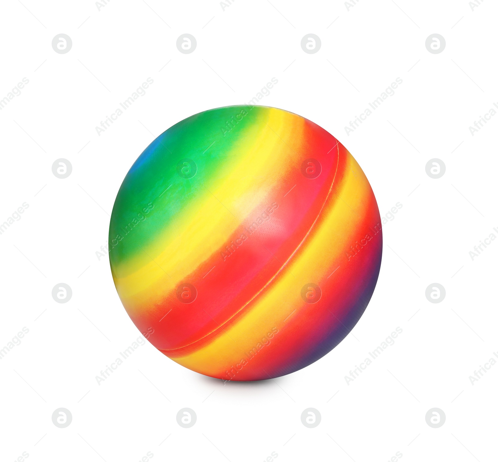 Photo of New bright kids' ball isolated on white