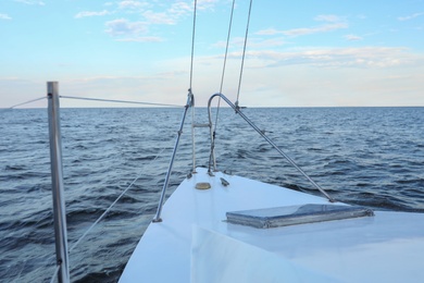 Photo of View of beautiful seascape from yacht