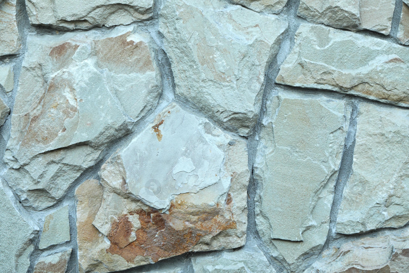 Photo of Stone surface as background, closeup. Seamless texture