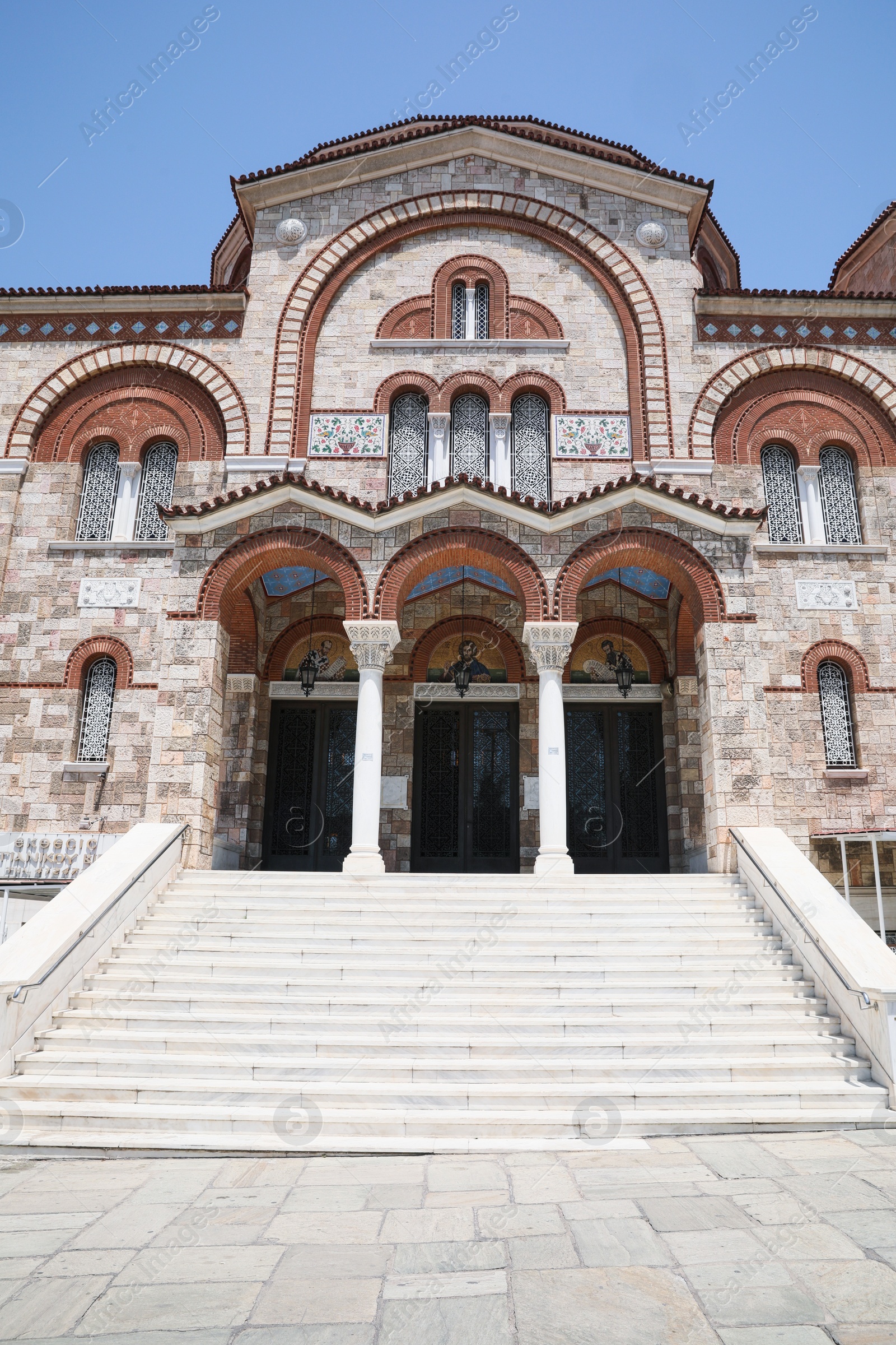 Photo of Athens, Greece - May 25, 2022: Beautiful view on Church of Holy Trinity outdoors