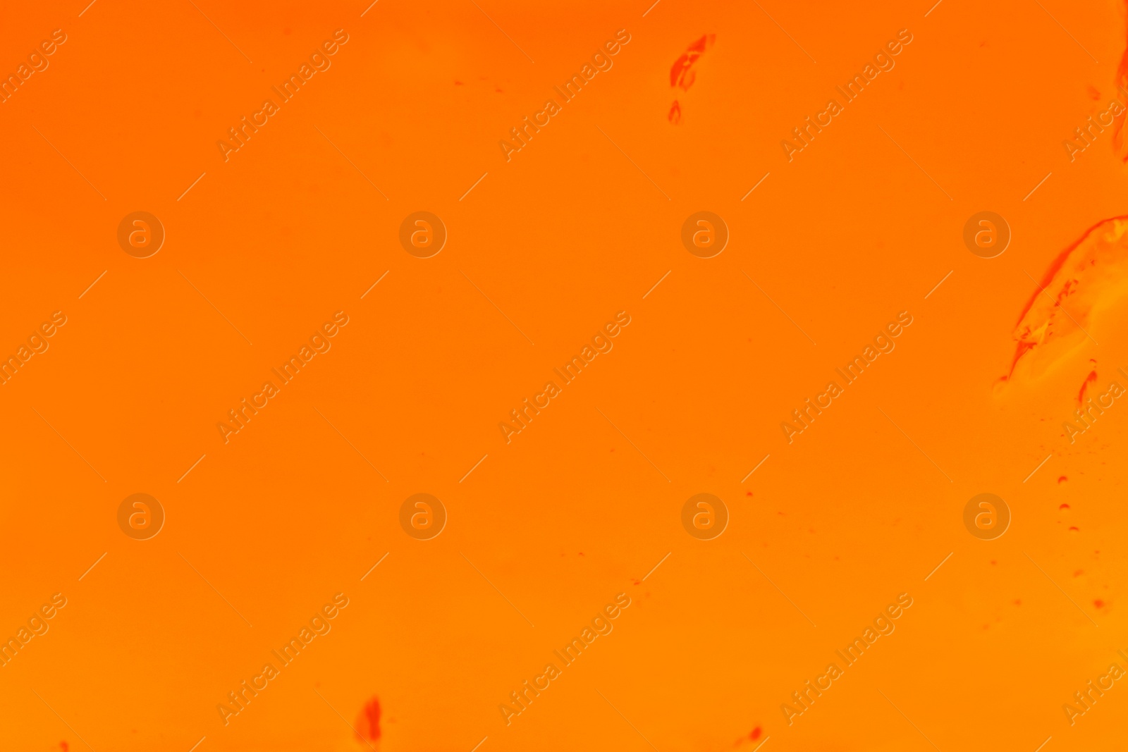 Photo of Delicious fresh orange jelly as background, closeup view