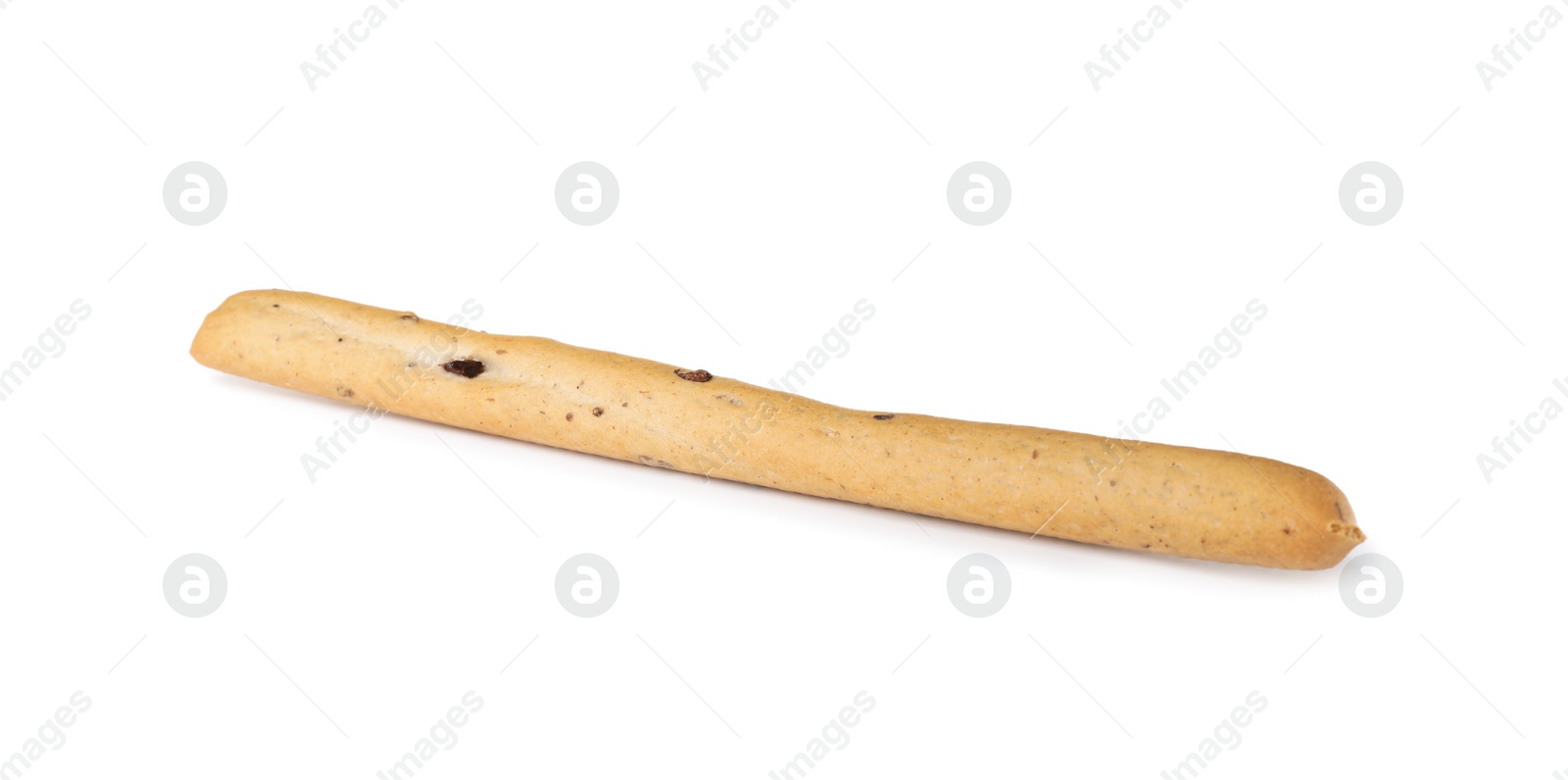 Photo of Fresh delicious grissini stick isolated on white