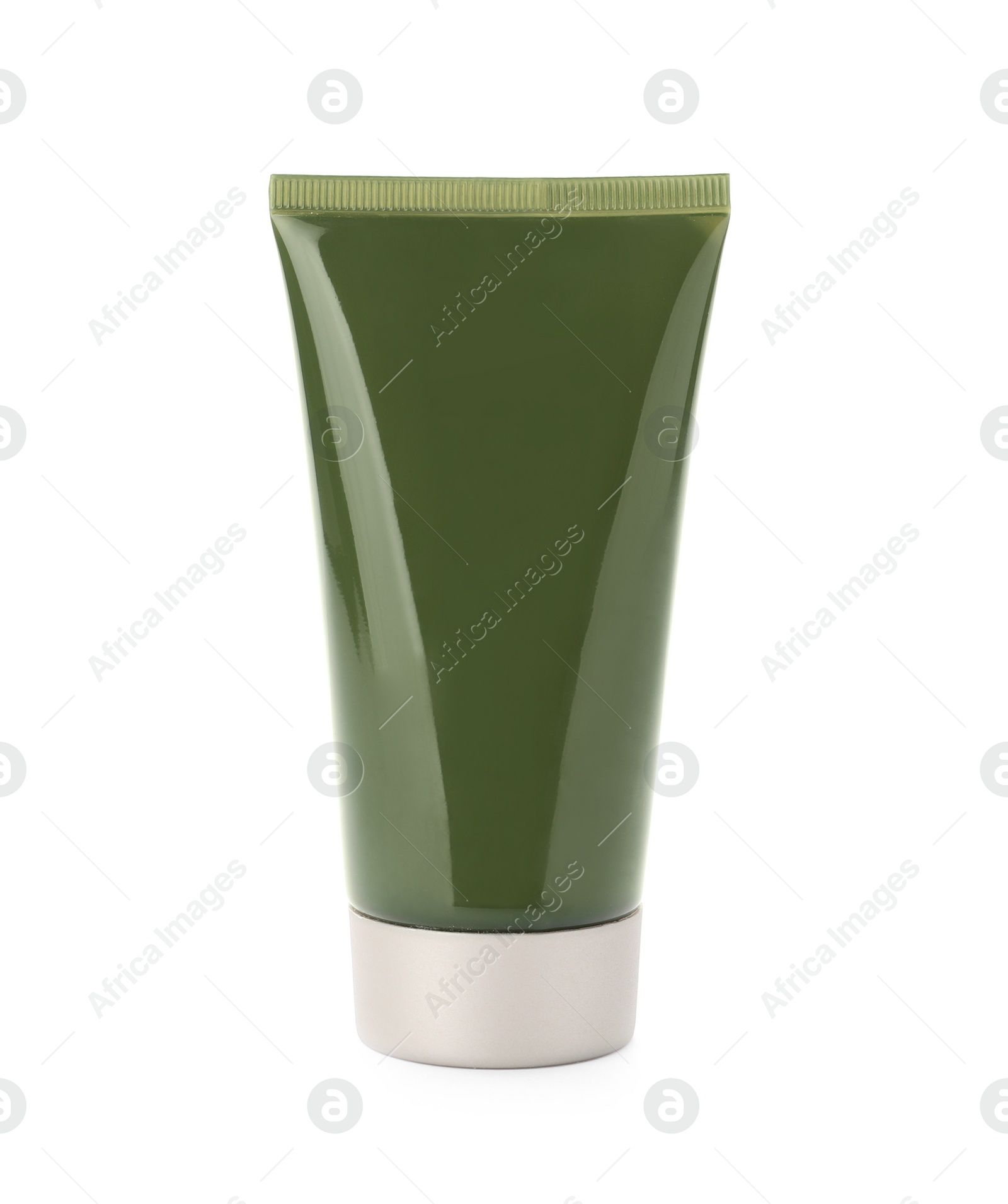 Photo of Tube of cosmetic product isolated on white