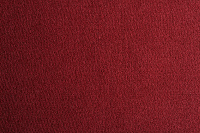 Photo of Texture of beautiful red fabric as background, closeup