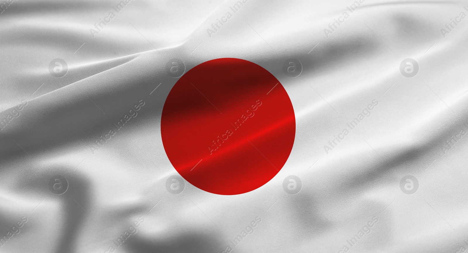 Image of One flag of Japan. National country symbol