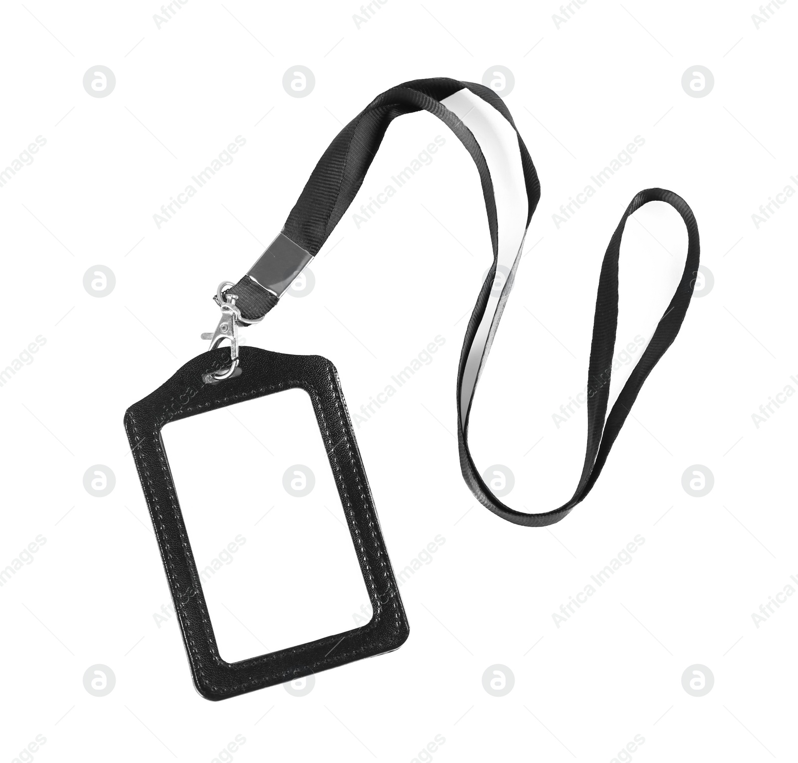 Photo of Blank badge on white background. Mockup for design