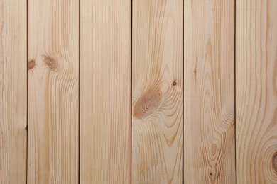 Photo of Texture of wooden surface as background, top view