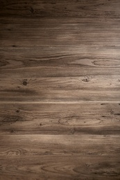 Photo of Surface of natural wood as background, top view