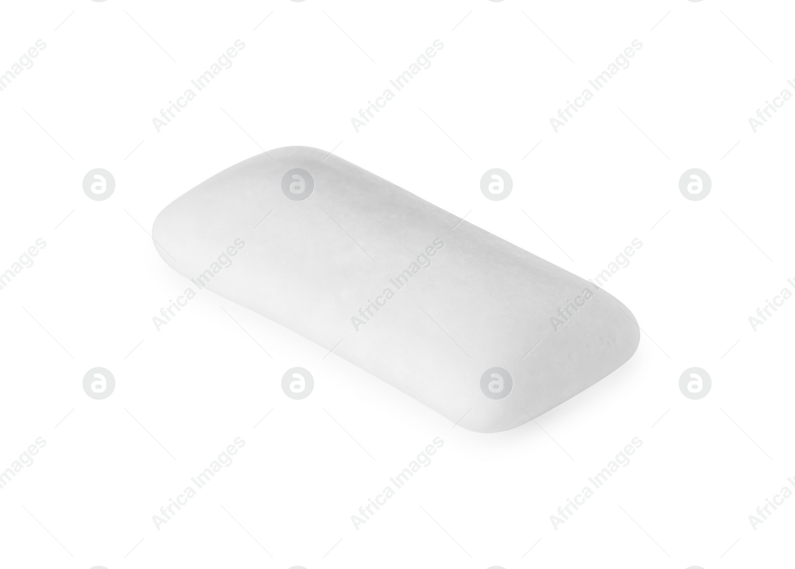 Photo of One tasty chewing gum isolated on white