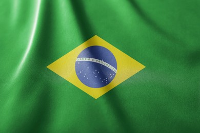 Image of Flag of Federative Republic of Brazil. National country symbol