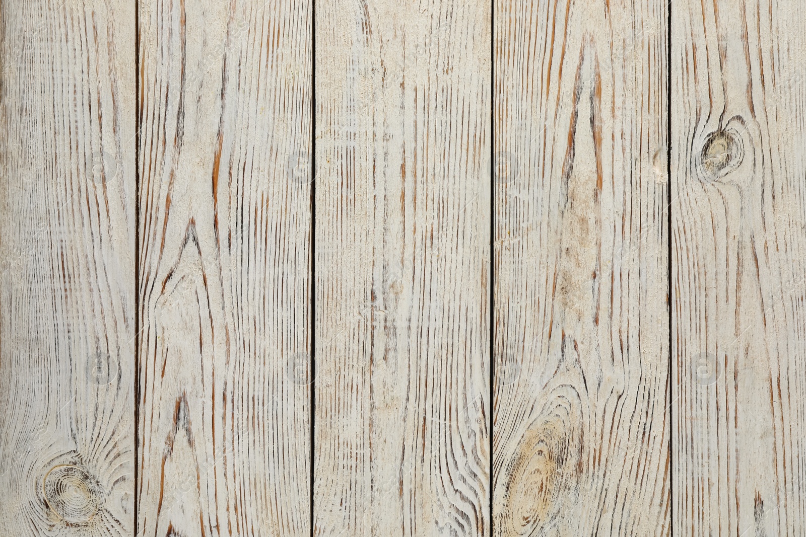 Photo of Texture of wooden surface as background, top view