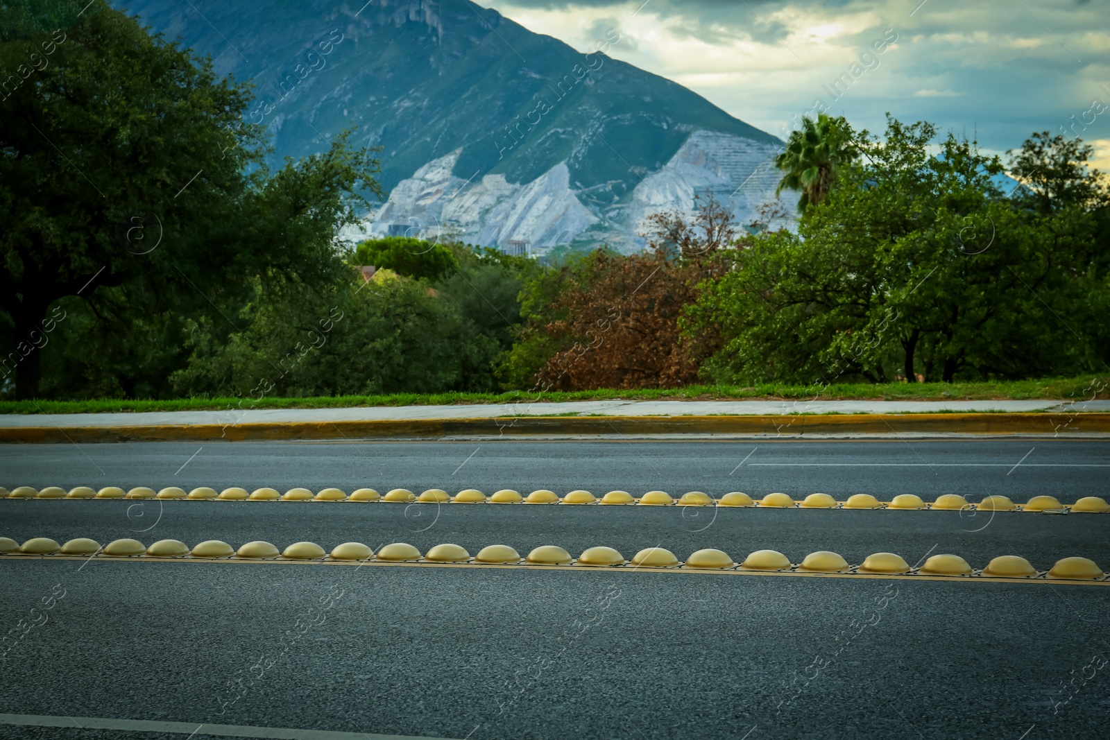 Photo of Beautiful view of empty asphalt highway outdoors