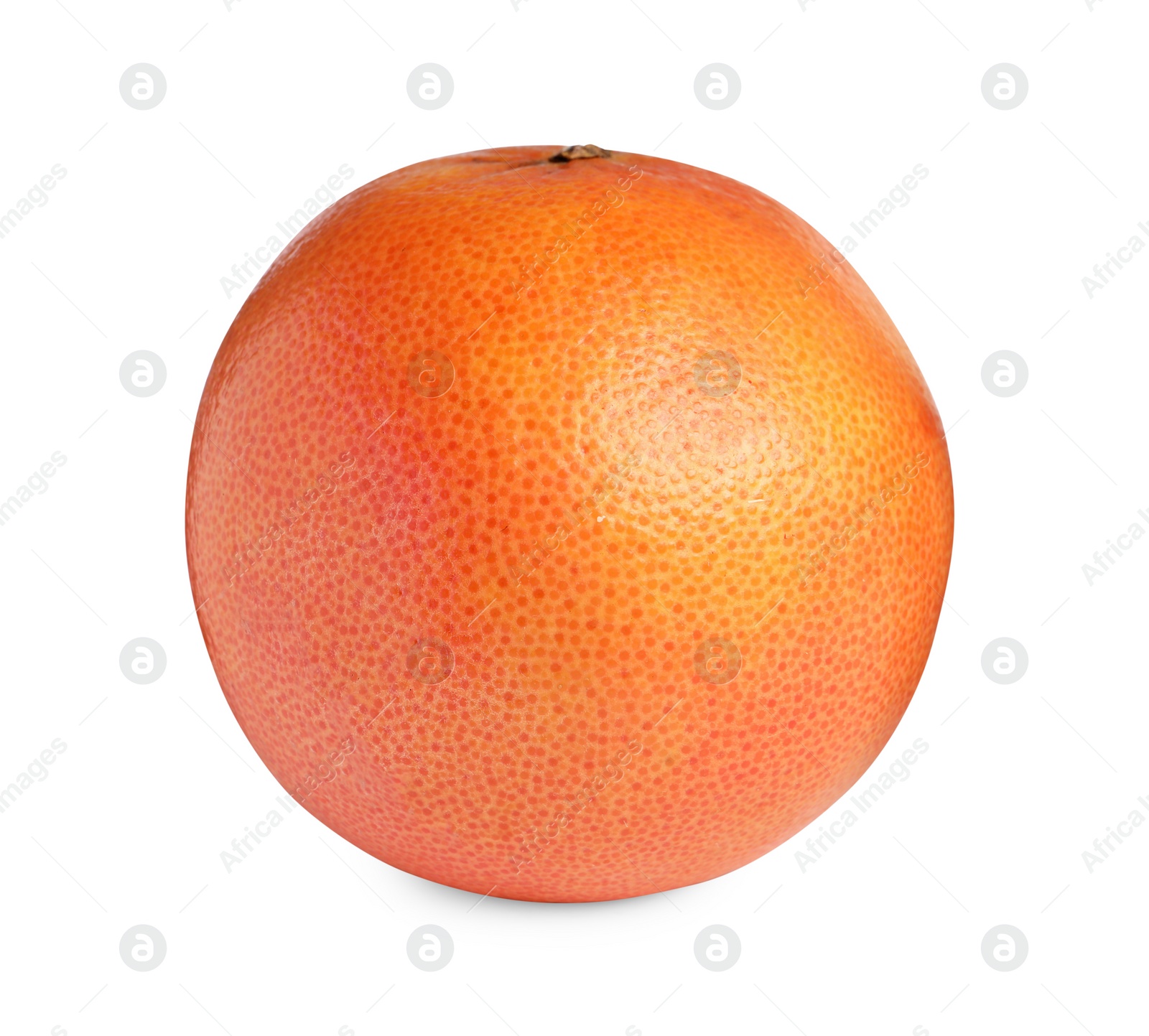 Photo of Citrus fruit. Whole fresh grapefruit isolated on white