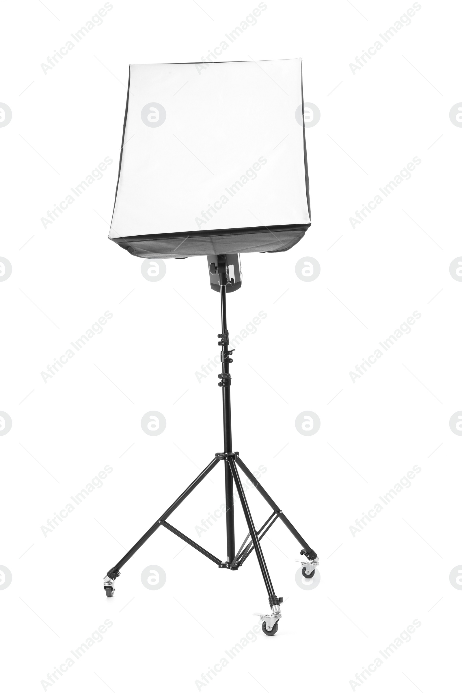 Photo of Studio lighting on white background. Food photography