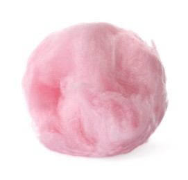 One sweet cotton candy isolated on white