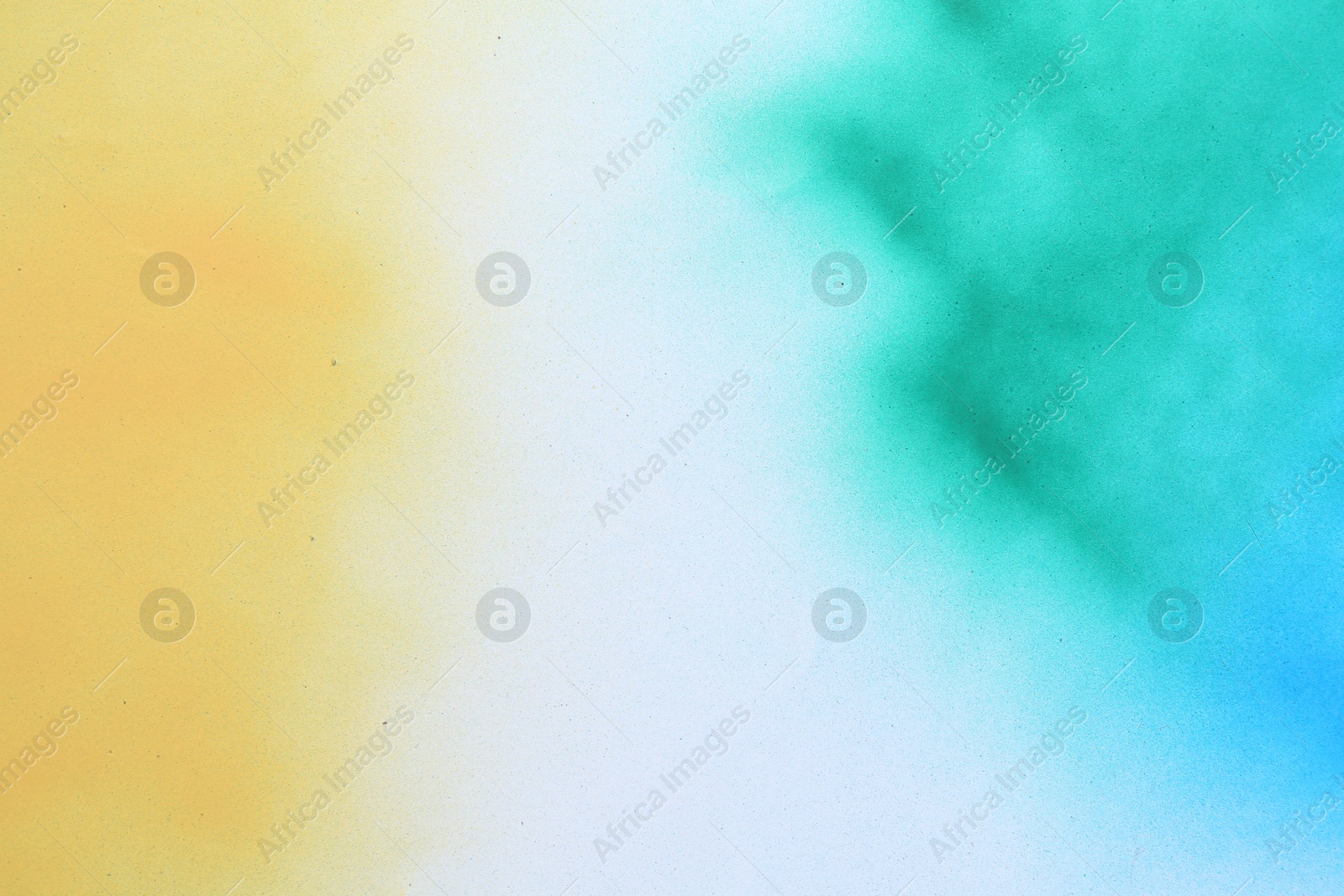 Photo of Texture of abstract spray paint as background, top view