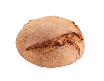 Photo of Freshly baked sourdough bread isolated on white