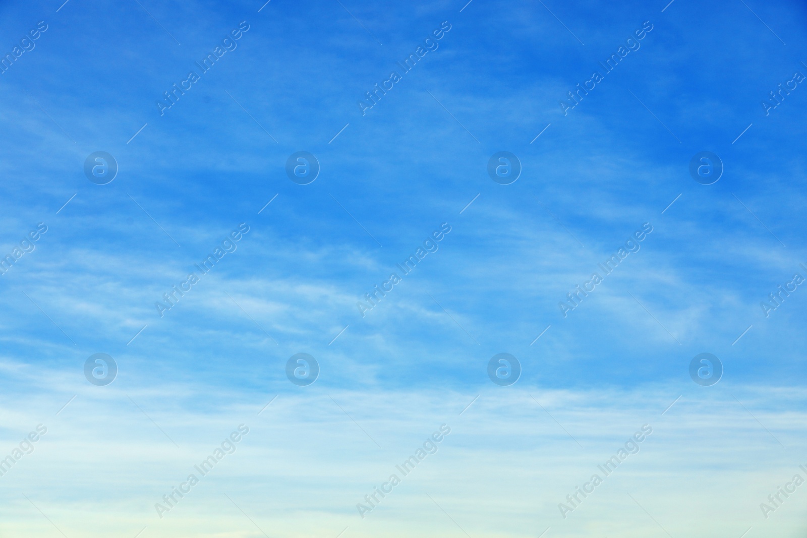 Photo of Picturesque view of beautiful blue sky with clouds