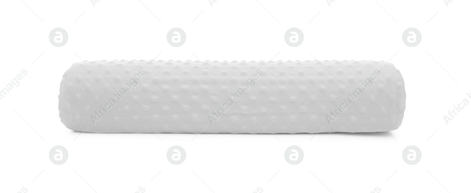 Photo of Orthopedic memory foam pillow isolated on white