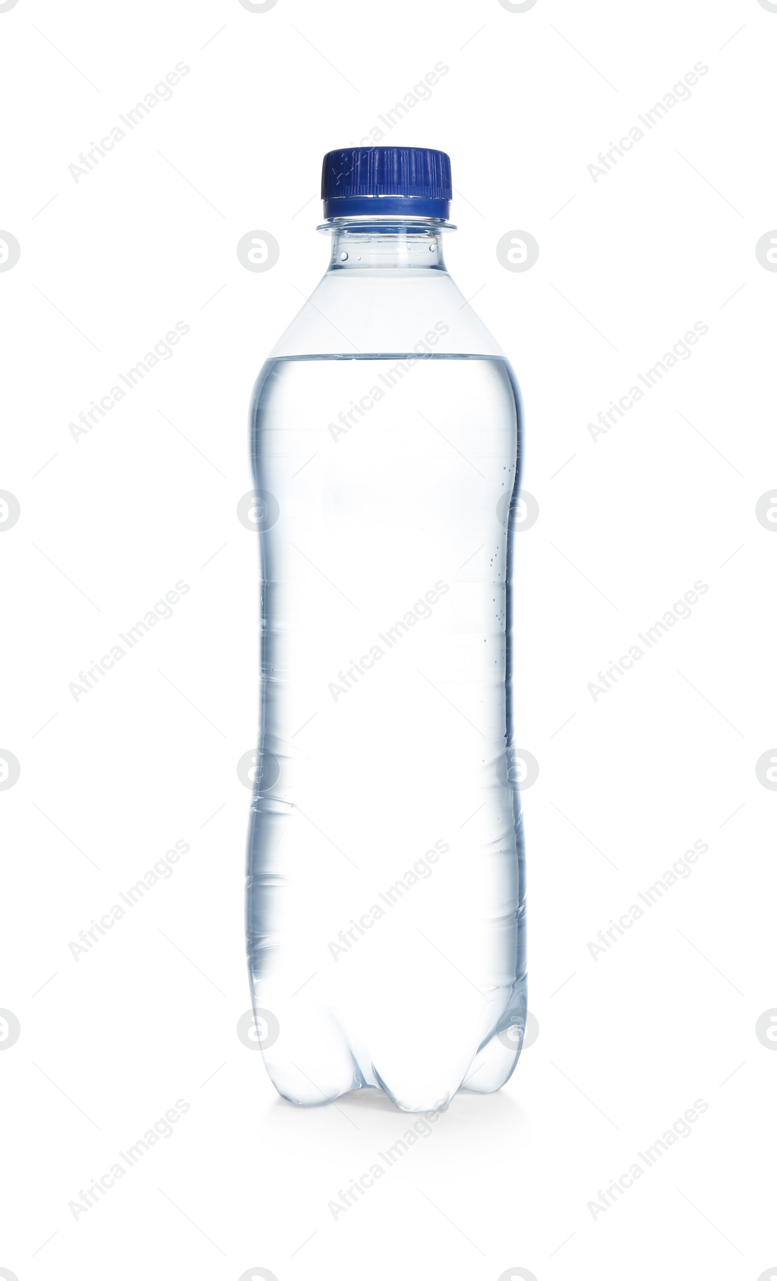 Photo of Plastic bottle of pure water isolated on white