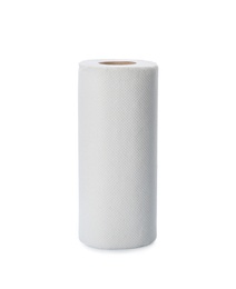 Roll of paper tissues isolated on white