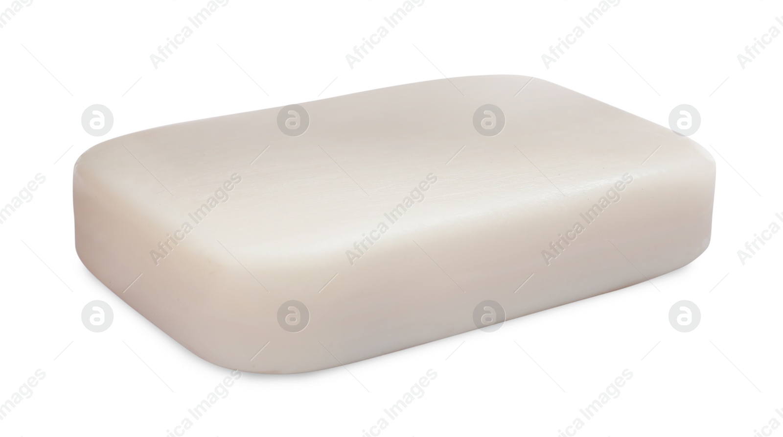 Photo of Soap bar on white background. Personal hygiene