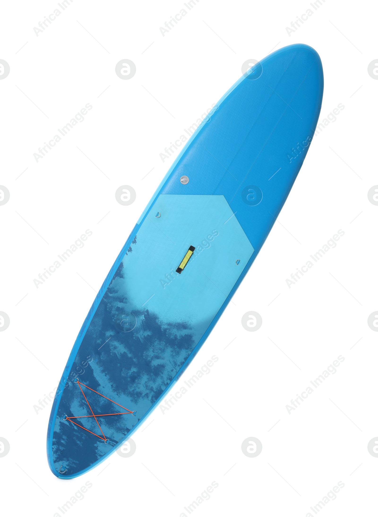 Photo of One SUP board isolated on white. Water sport