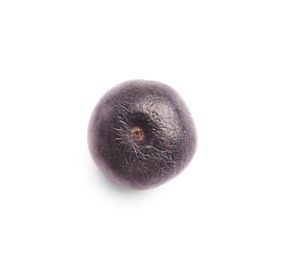 Photo of Fresh acai berry on white background