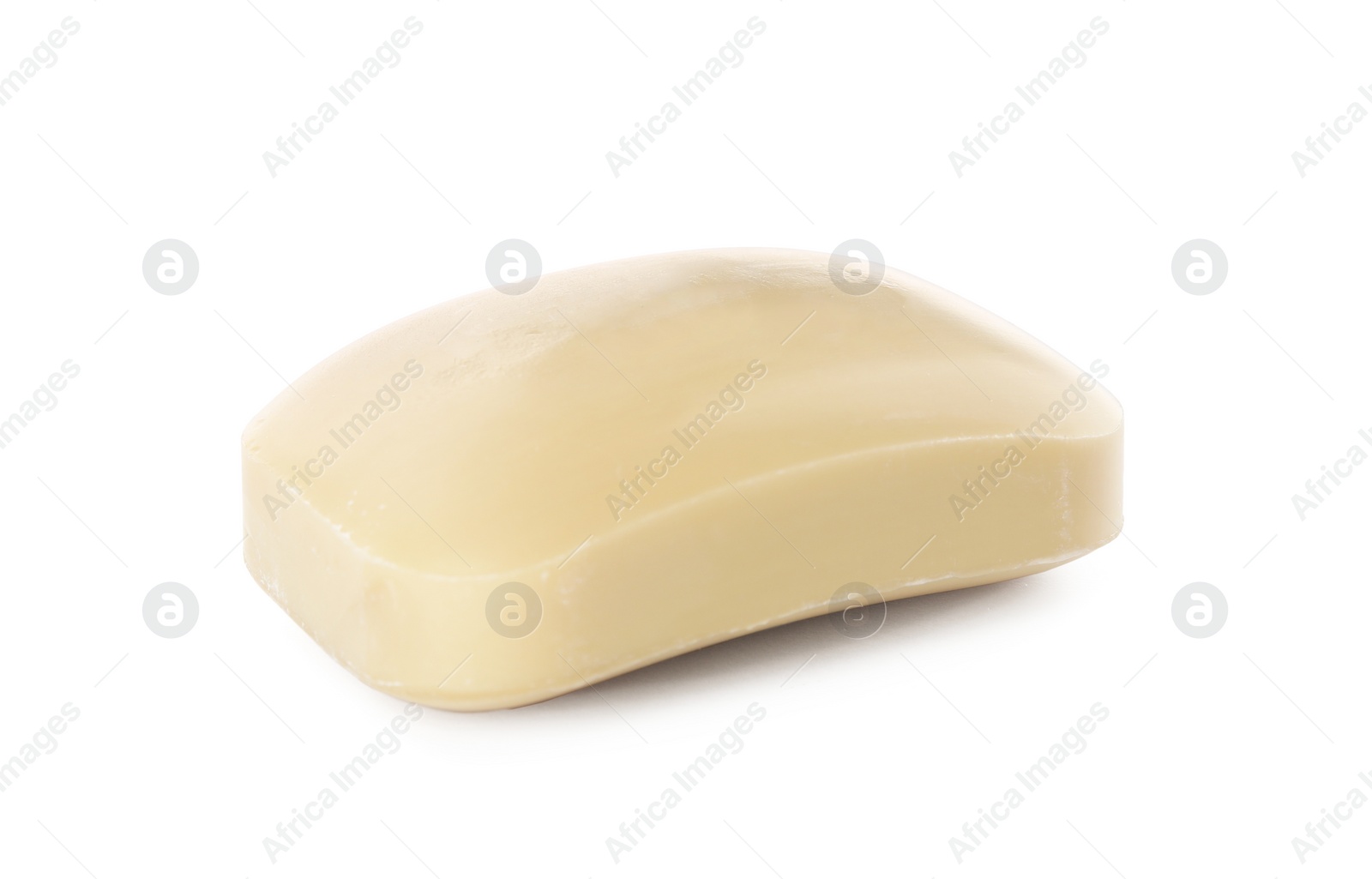 Photo of Soap bar on white background. Personal hygiene