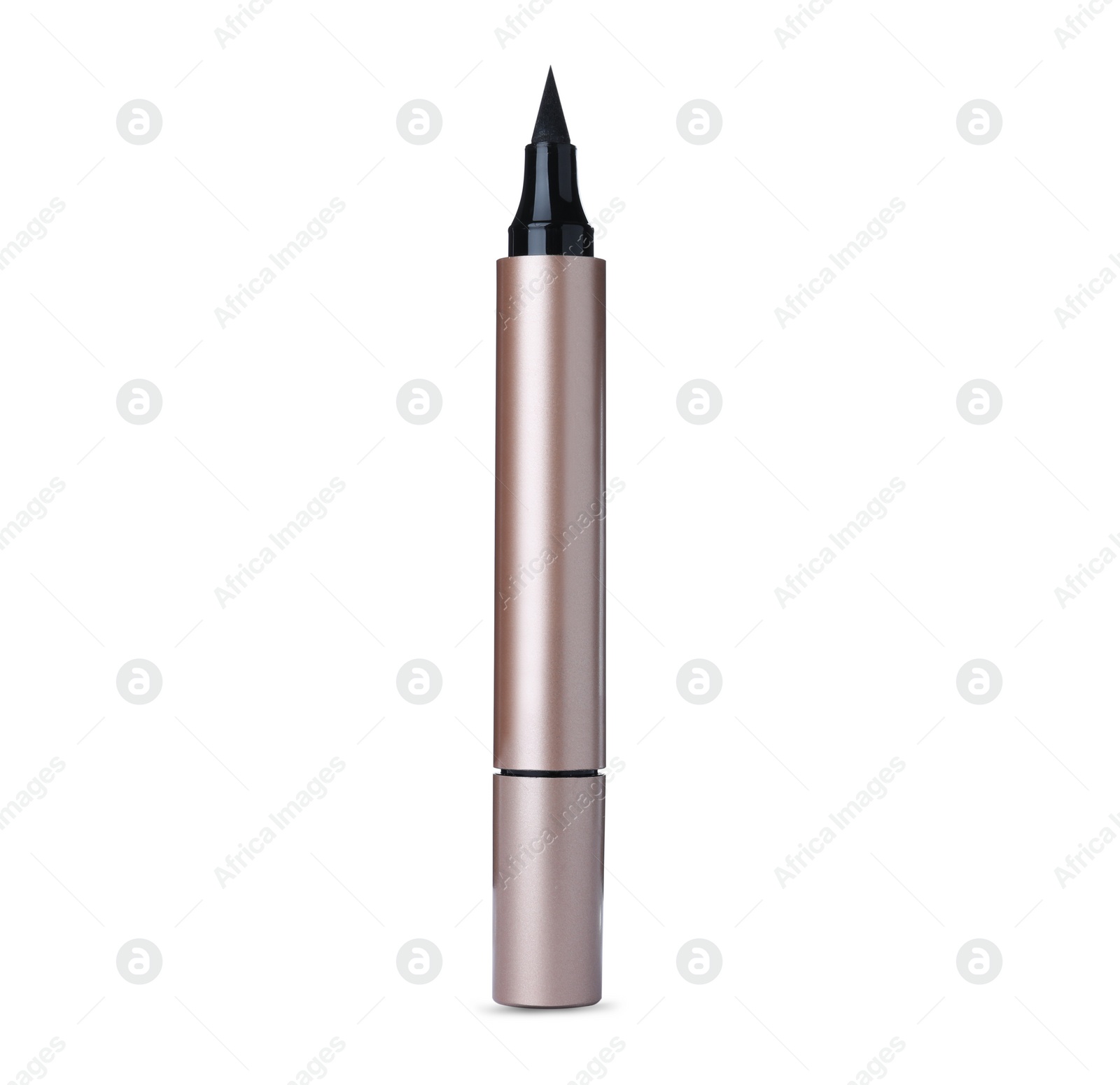 Photo of Modern eyeliner isolated on white. Makeup product