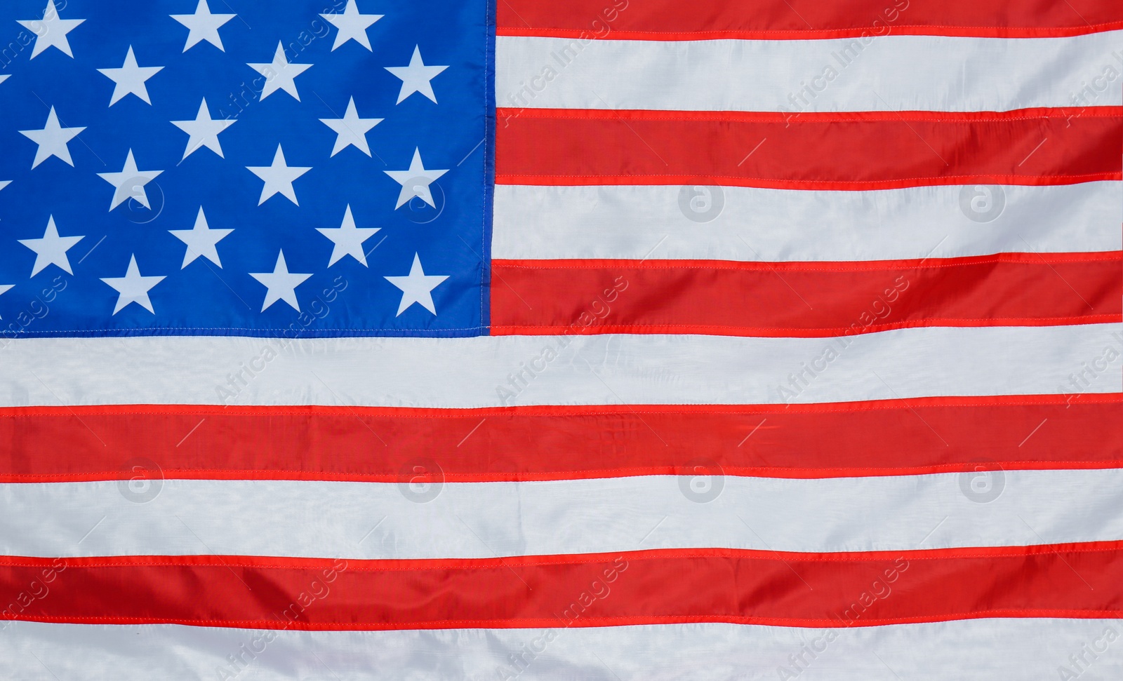 Photo of National United states of America flag as background