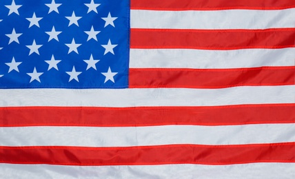 Photo of National United states of America flag as background