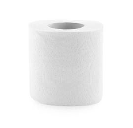 Photo of Roll of toilet paper isolated on white