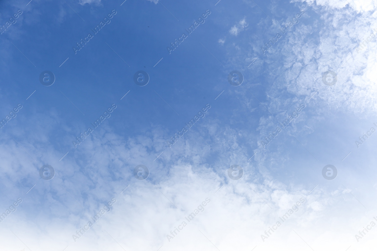 Photo of Picturesque view of beautiful sky with fluffy clouds