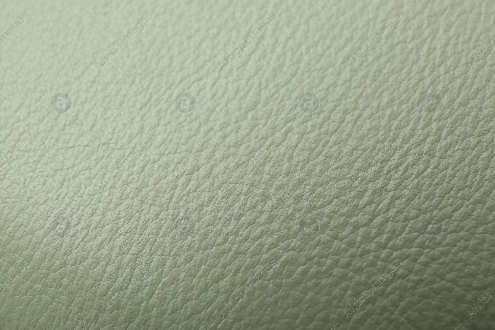 Photo of Beautiful green leather as background, above view