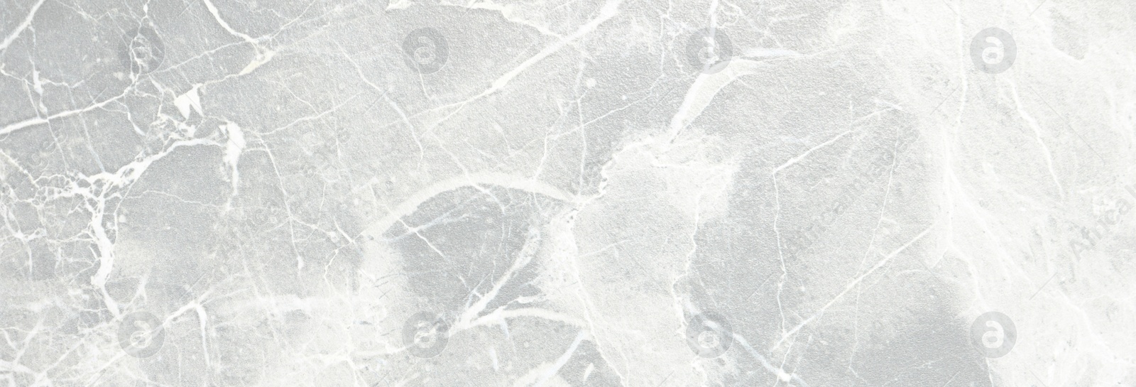 Image of White marble surface as background, banner design