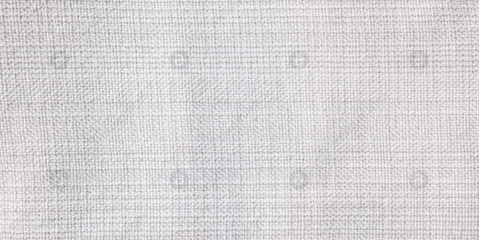 Photo of Texture of white fabric as background, top view