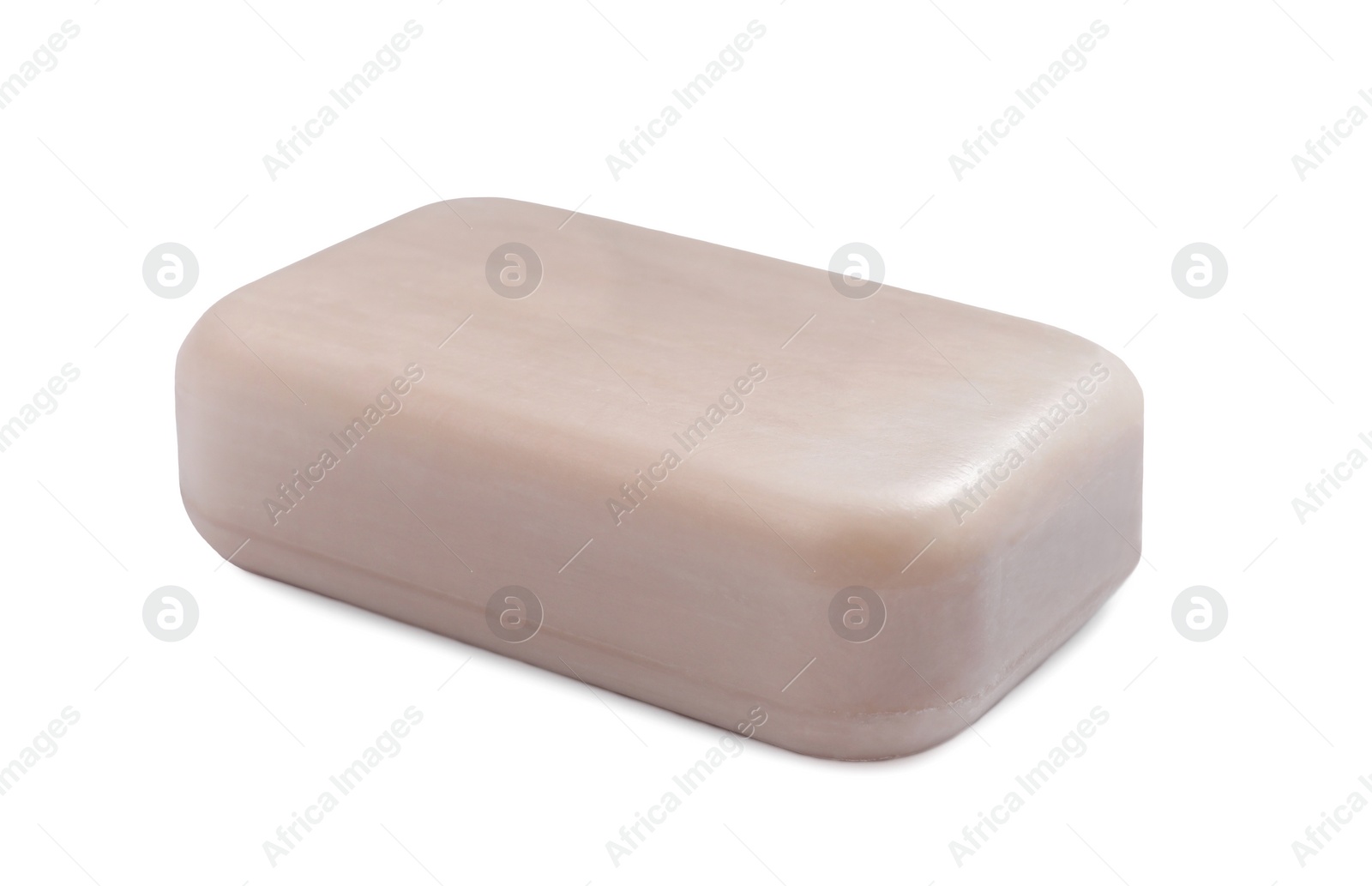 Photo of Soap bar on white background. Personal hygiene