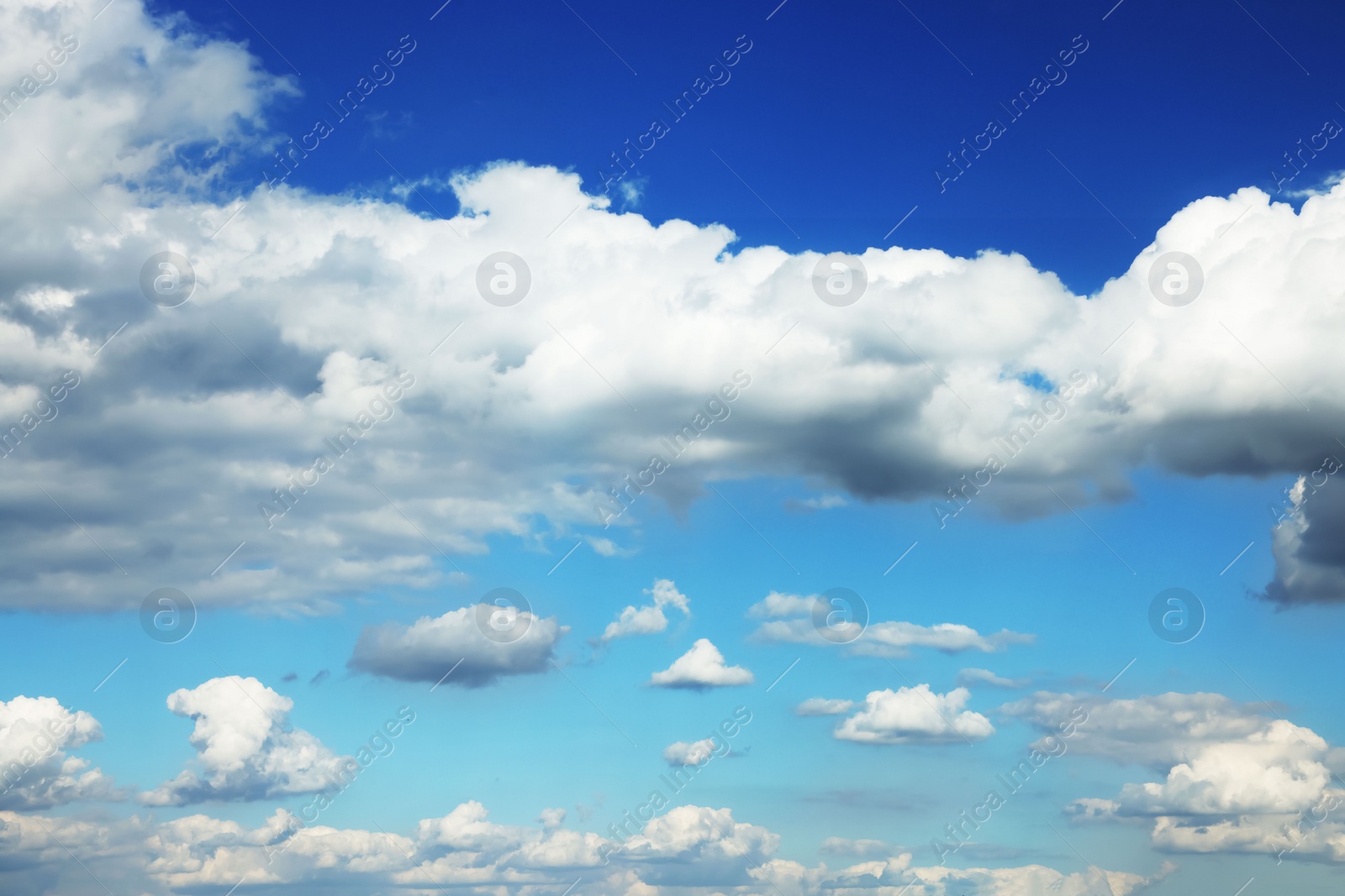 Photo of Picturesque view on beautiful sky with clouds