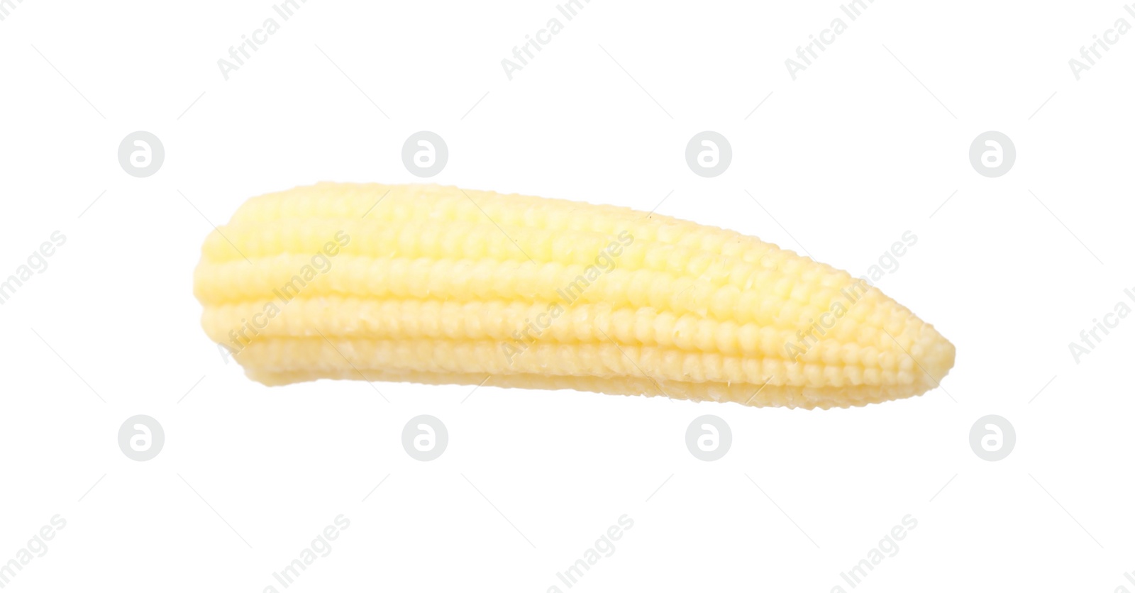 Photo of Tasty fresh baby corn isolated on white