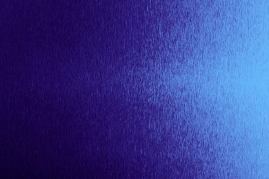 Image of Beautiful blue foil as background, top view