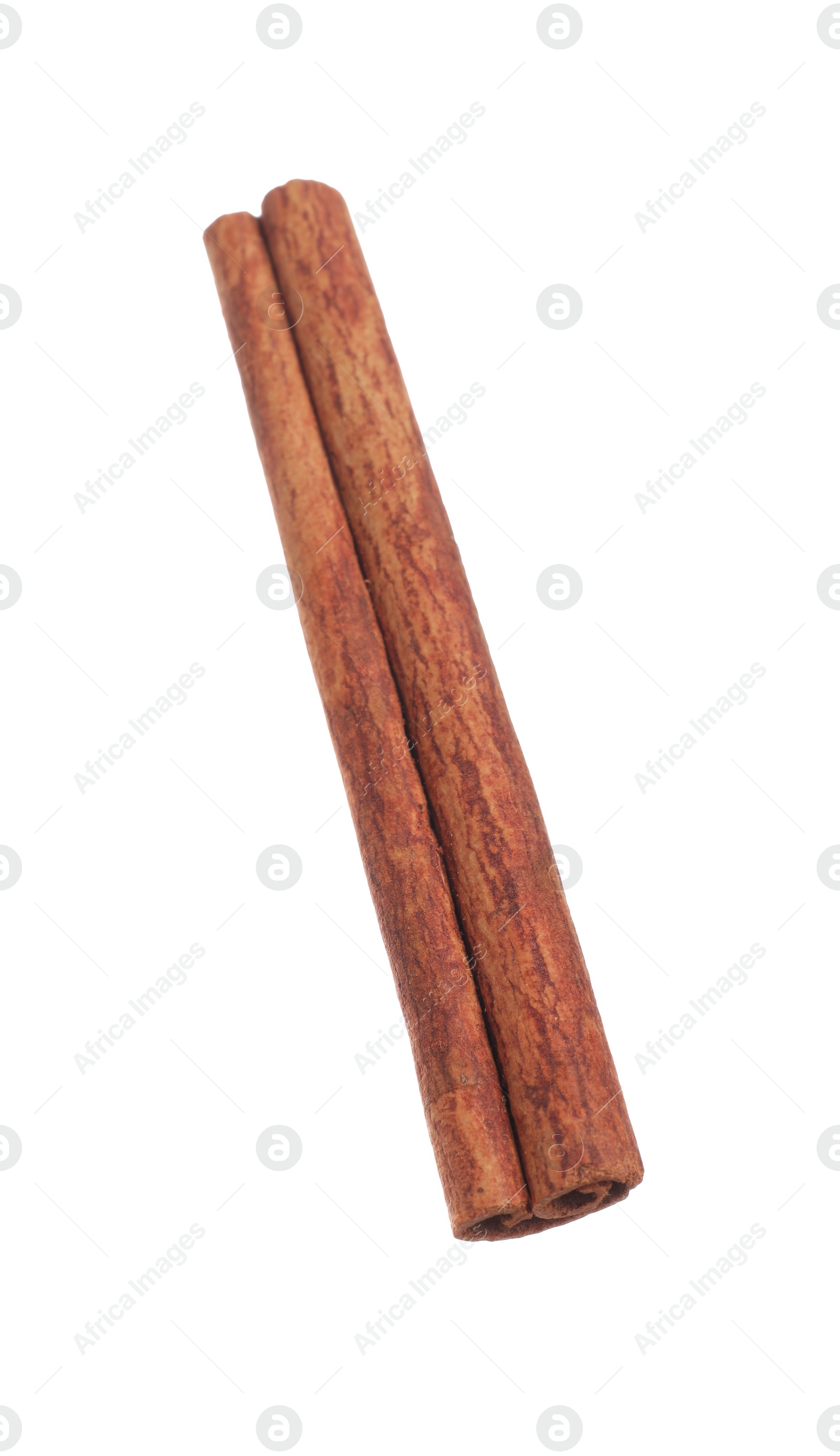 Photo of Dry aromatic cinnamon stick isolated on white