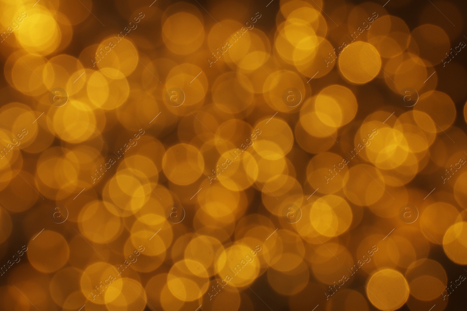 Photo of Blurred view of Christmas lights as background