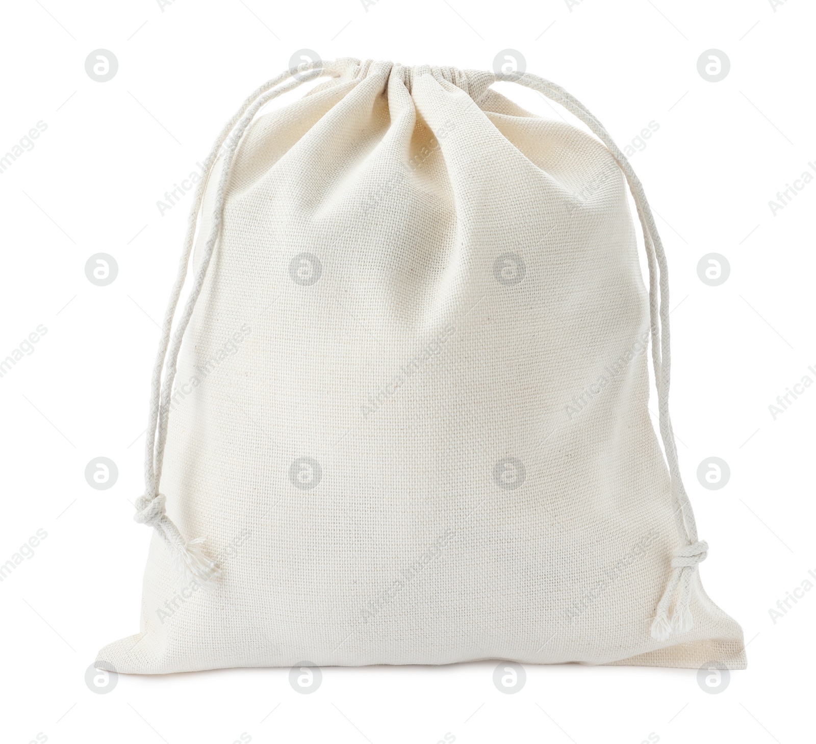 Photo of Full cotton eco bag isolated on white