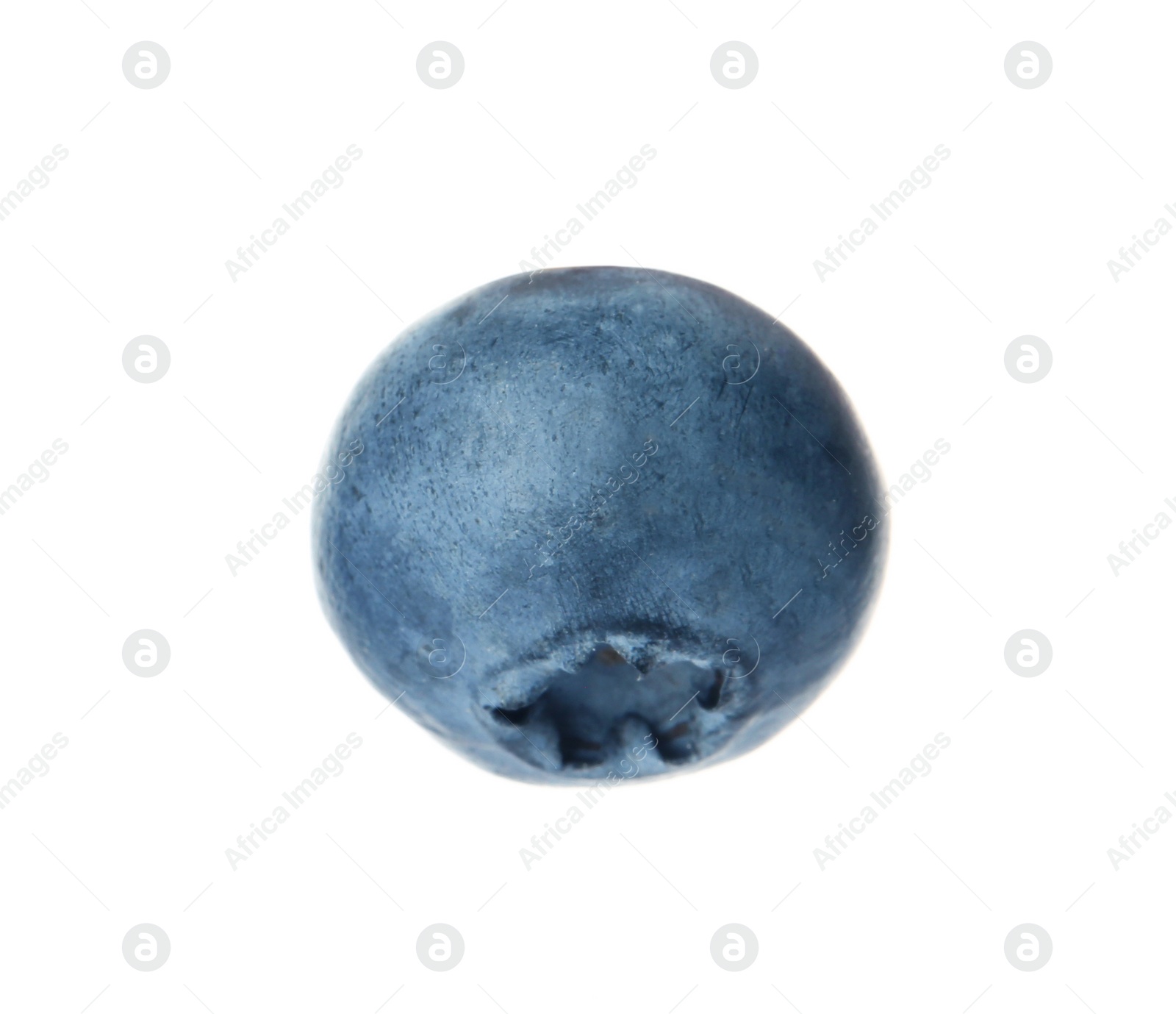 Photo of Whole fresh tasty blueberry on white background