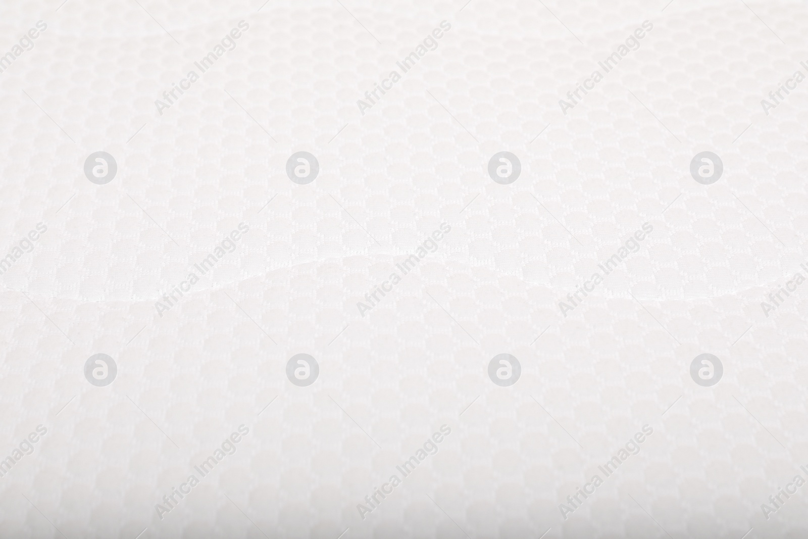 Image of Modern comfortable orthopedic mattress as background, closeup