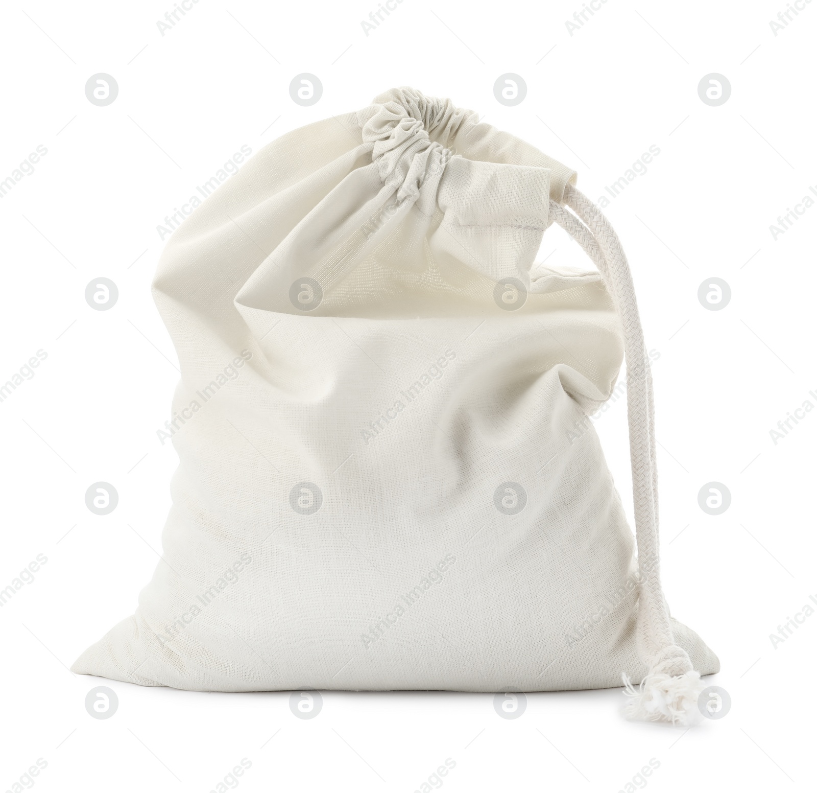 Photo of Full cotton eco bag isolated on white