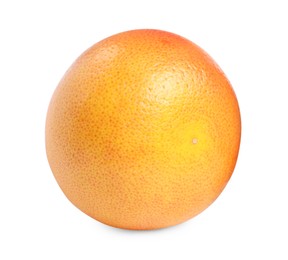Photo of Citrus fruit. Whole fresh grapefruit isolated on white