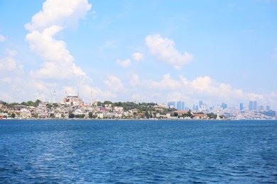 Photo of ISTANBUL, TURKEY - AUGUST 07, 2018: Beautiful view of city on sea shore