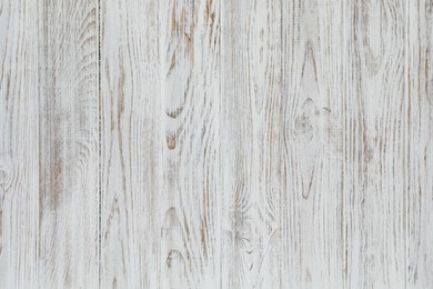 Texture of wooden surface as background, top view